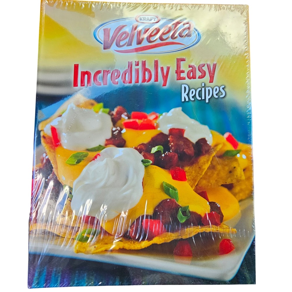 Kraft Velveeta Incredibly Easy Recipes Cookbook‎ New Factory Sealed 70+ Dishes